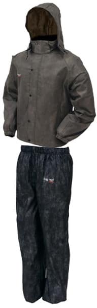 FROGG TOGGS ALL SPORT RAIN SUIT STONE/BLK XL