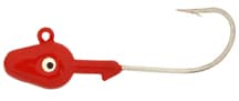 H&H DBL EYE JIGHEAD 3/8oz 10BG RED