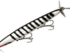SMTHWK D.HORSE 4.5" 1/2-WHT/BLK STR