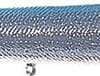 COR PENCIL POPPER 6"-CHROME/BLUE