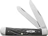 CASE TRAPPER 2BL 4 1/8" ROUGH BLK