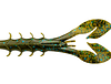 YUM SPINE CRW 3.75"-GRN PMPK/BL 8PK