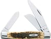 CASE STKMN 3BL 4.25" AMBER BONE
