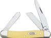 CASE MED STCKMN 3BL 3.5" YELLOW SS