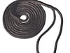 THM DOCK LINE BLK 3/8"X15' 12" EYE