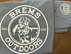 BREMS Logo Pocket T SS IceBlue L