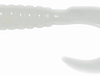 BB 2" CURL TAIL GRUB WHITE 10 PK