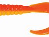 BB 2" CURL TAIL GRUB ORNG/YEL 10PK