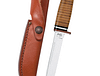 CASE UTILITY HUNTER 5" W/LEA SHEATH