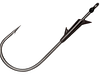 VMC FLIPPIN' HOOK BLACK NICKEL #1/0