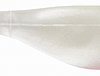 4" SHAD / PEARL (10 PACK)