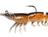 ZMAN PRAWNSTARZ 3.5" BRN SHRIMP 2PK