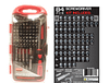 BC MASTER SCREWDRIVER SET 84PC KIT