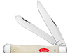 CASE TRAPPER 41/8" 2BL NAT BONE