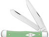 CASE TRAPR 2BL 41/8" MINT GRN