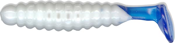 CB CRAPPIE GRUB 1.5" WH/BL TL 15BG