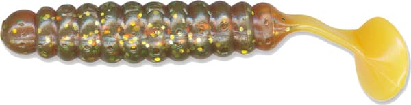 CB CRAPPIE GRUB 1.5" MO GL/ORG 15BG