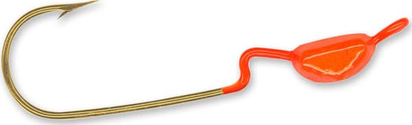 CB CRAPPIE SLIDER HEAD 1/4 ORG 4PK