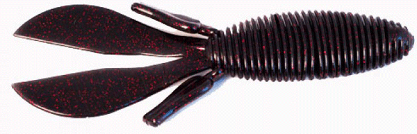 MISS D BOMB 4.5" 6PK BLK/RED FLK