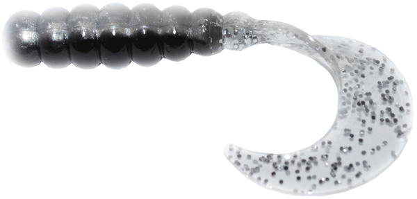 BB 2" FAT GRUB 10PK BLK-N-SILVER