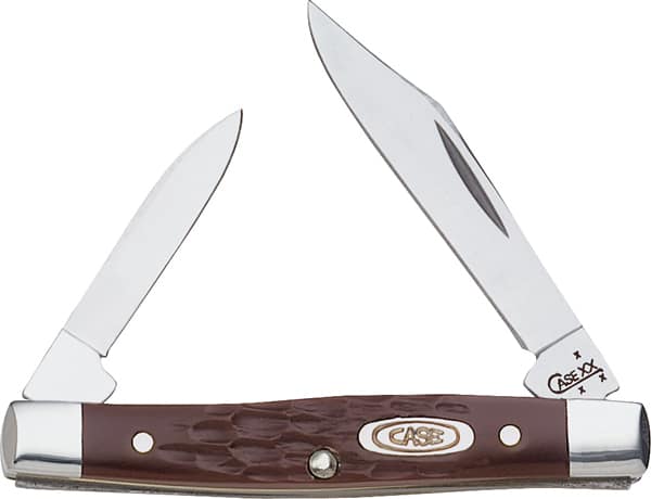 CASE SMALL PEN 2BL 25/8" BROWN