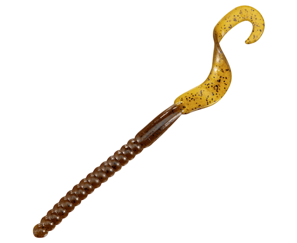 PWRBAIT WORMS 12" GRN PUMPKIN 5PK