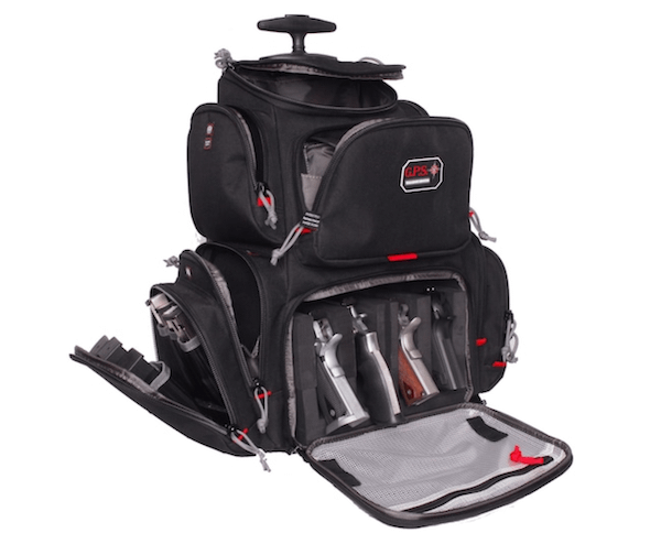 GPS ROLLING HANDGUNNER BACKPACK BLK