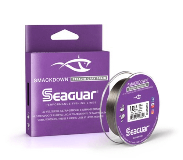 SEAG SMACKDOWN STLTH GRY 65LB 150YD