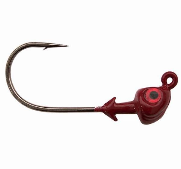 SK SALTWATER FLATS JIG HEAD RED