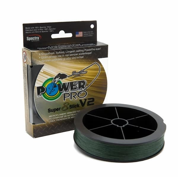 PWR PRO SSV2 65# 1500YD MOSS GRN