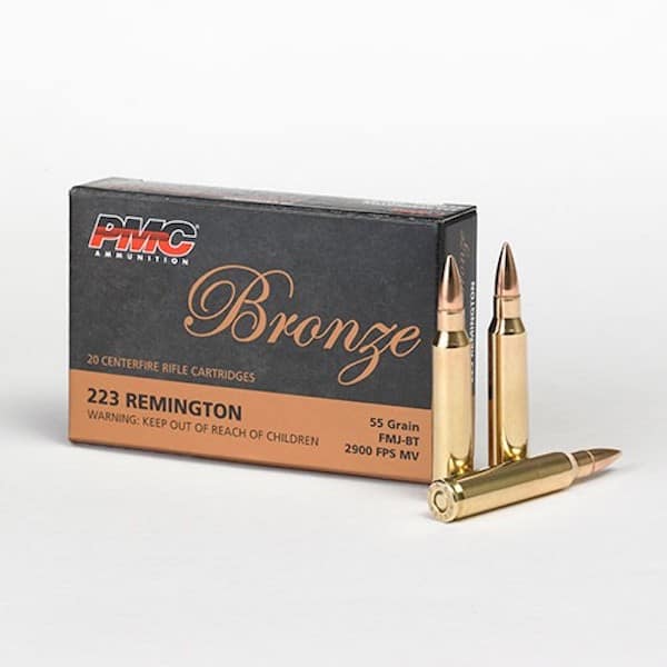 PMC 223 TARGET 55GR FMJ/BT 20/BX