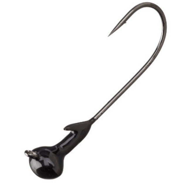 SK TG FTBALL SHAKY HEAD 1/4 3PK BLK