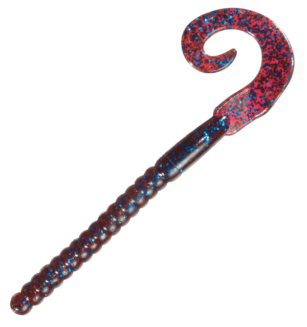 PWRBAIT WORMS 7" BLU FLECK 13PK